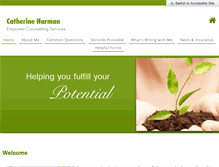 Tablet Screenshot of empowercounselingservices.com